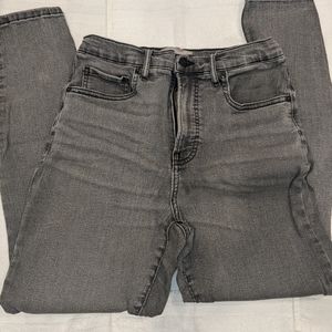 Everlane Black/Gray Skinny Jeans